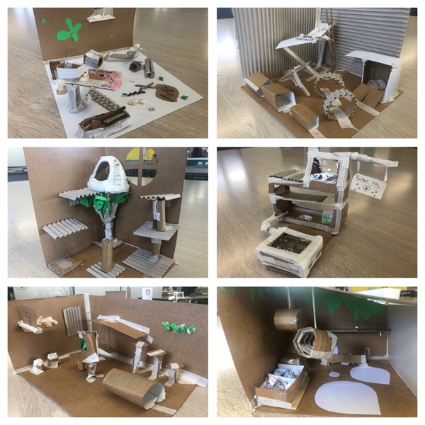Catio Design Competiton entries from students at WGHS! 