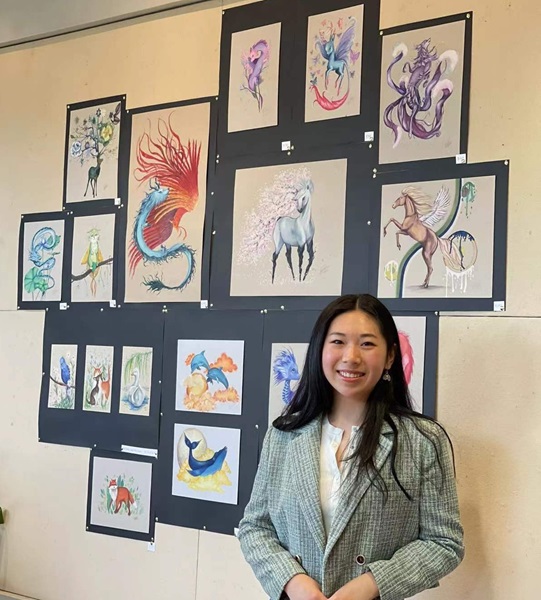 Bella created and sold this amazing series of fantasy animal paintings, donating all profits to SPCA's animals! Thank you for your generosity Bella!