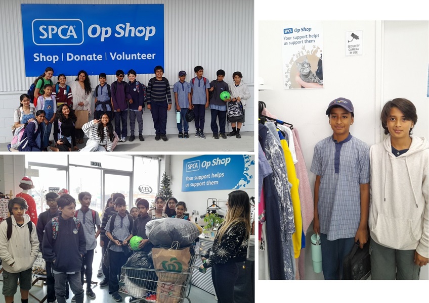 After attending our Live Education Webinar, ‘SPCA – Who are we?’, students from Hare Krishna School in Auckland decided to collect pre-loved quality household items to donate to our SPCA Op Shop in Kemeu. All profits raised at SPCA Op Shops goes to helping New Zealand’s animals in need.  Thank you Hare Krishna School for support SPCA and caring about helping animals in need!