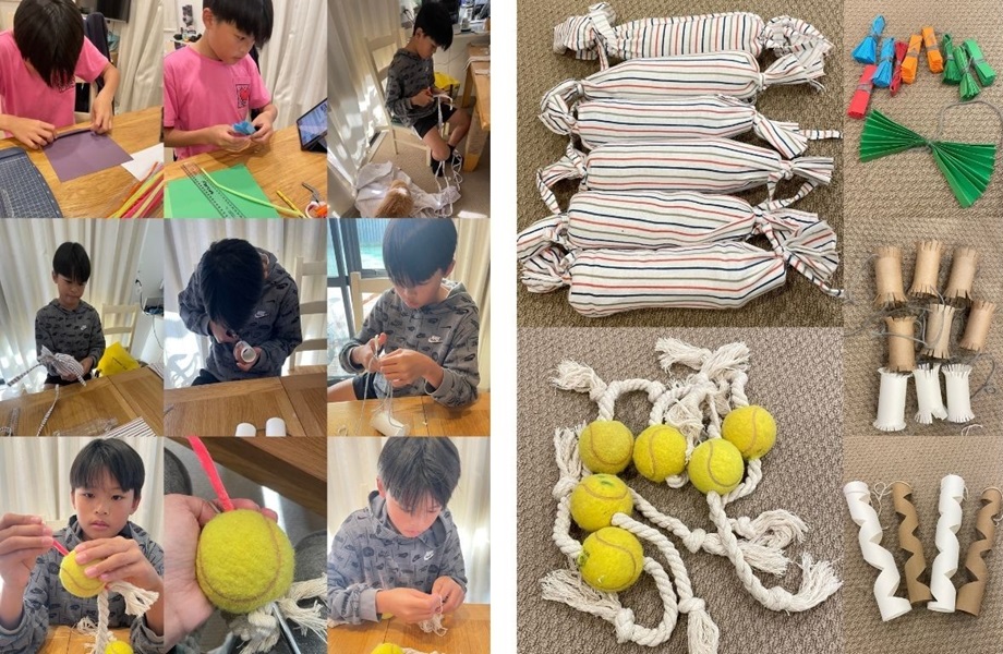 Meet Marcus, a pawesome Year 8 student from Alfriston School! As part of the William Pike Challenge, Marcus made 5 fan toys, 3 cardboard tube toys, 6 tennis ball ropes, and 6 water bottle crackles – all for animals in need as part of his community service.
