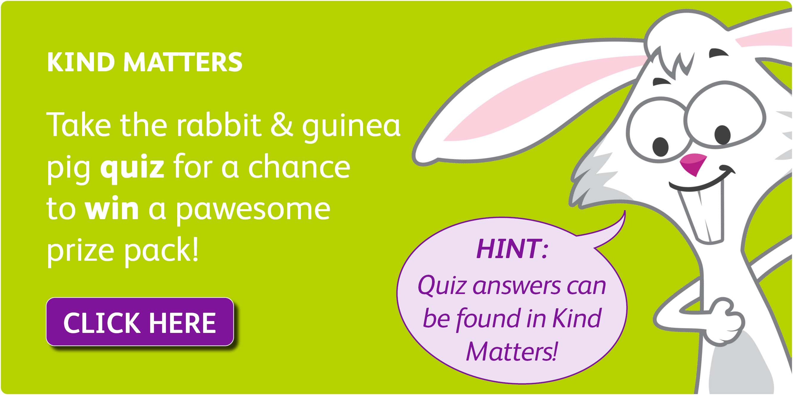 Rabbit and Guinea Pig Quiz May 2025